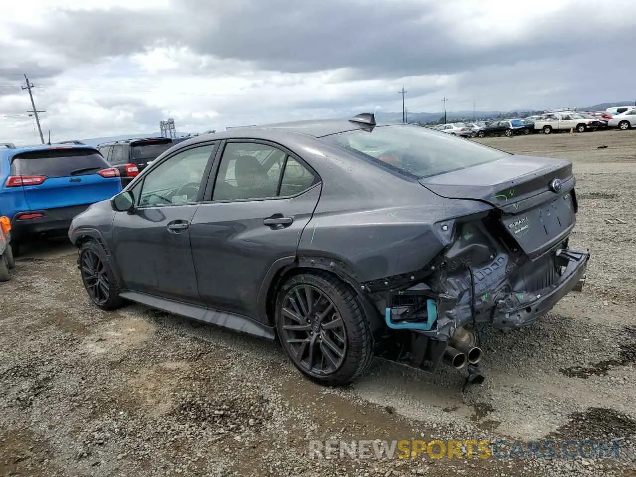 2 Photograph of a damaged car JF1VBAF68P9820548 SUBARU WRX 2023