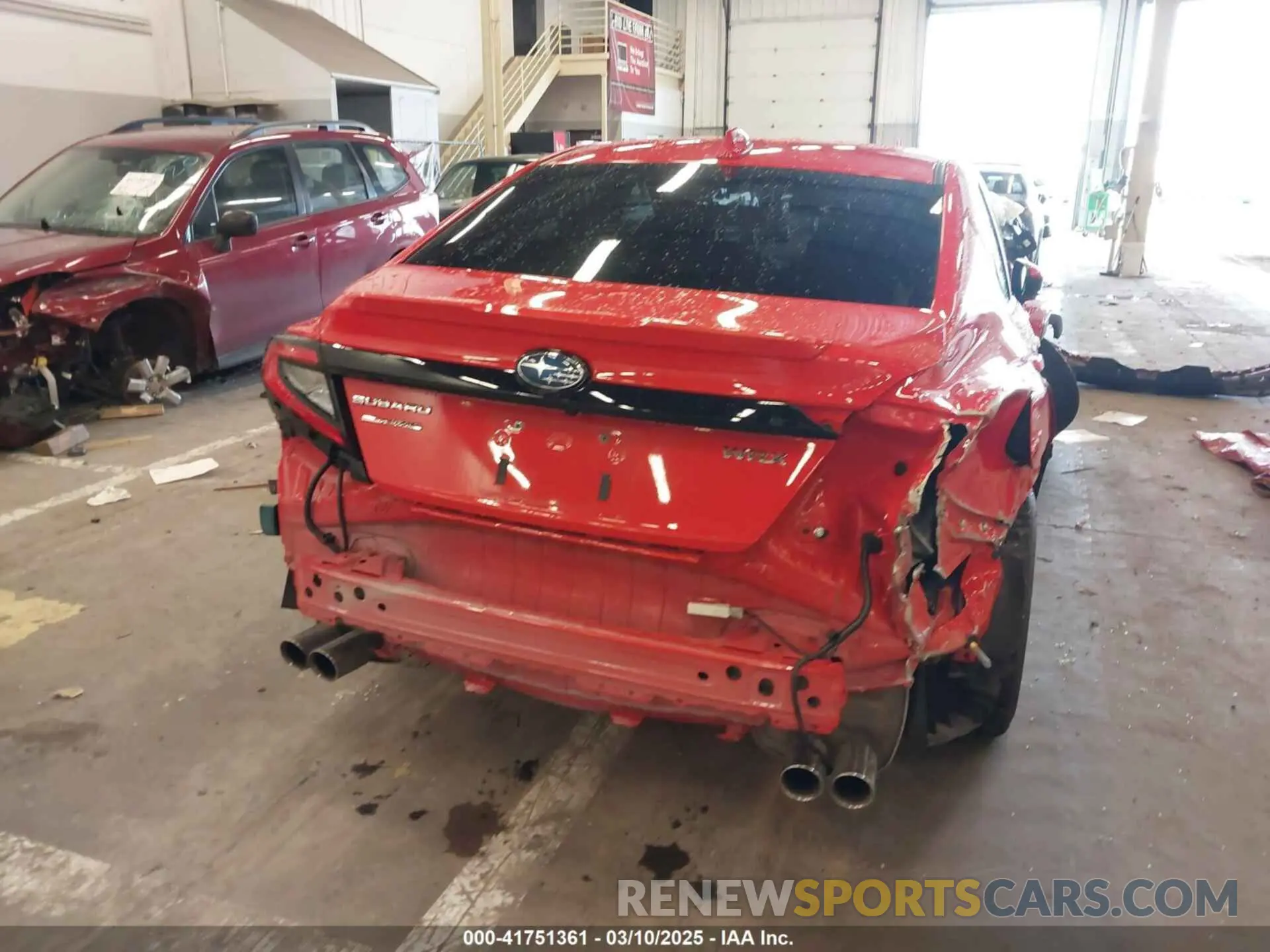 17 Photograph of a damaged car JF1VBAF68P9824082 SUBARU WRX 2023
