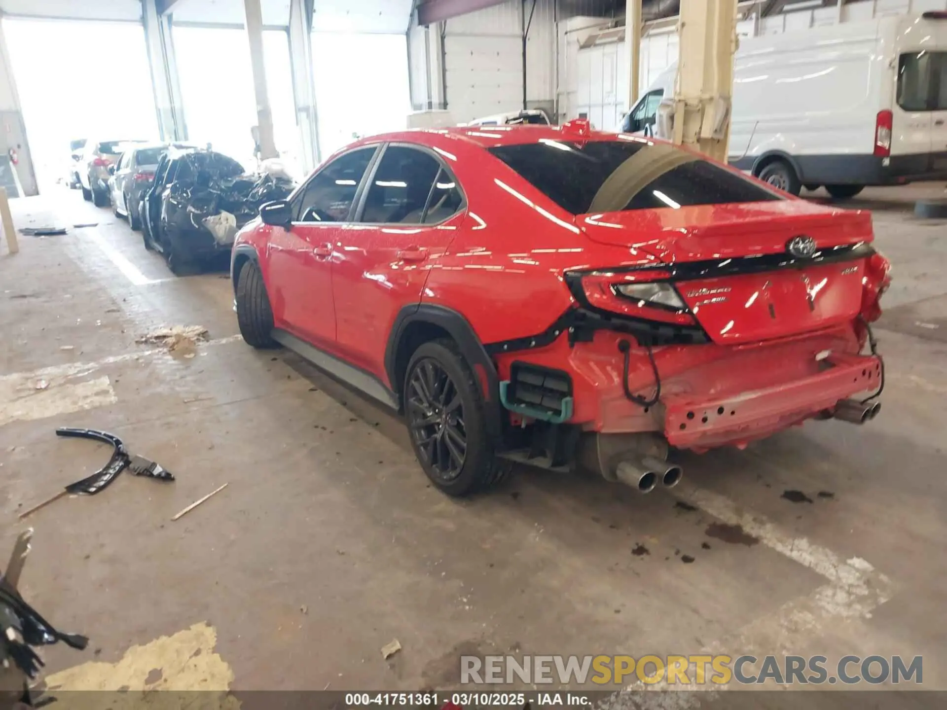3 Photograph of a damaged car JF1VBAF68P9824082 SUBARU WRX 2023
