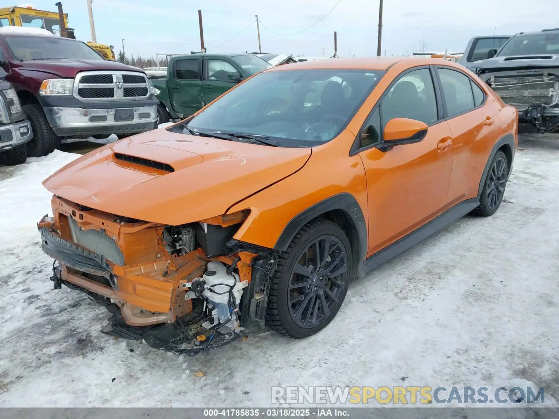 2 Photograph of a damaged car JF1VBAF69P9821921 SUBARU WRX 2023