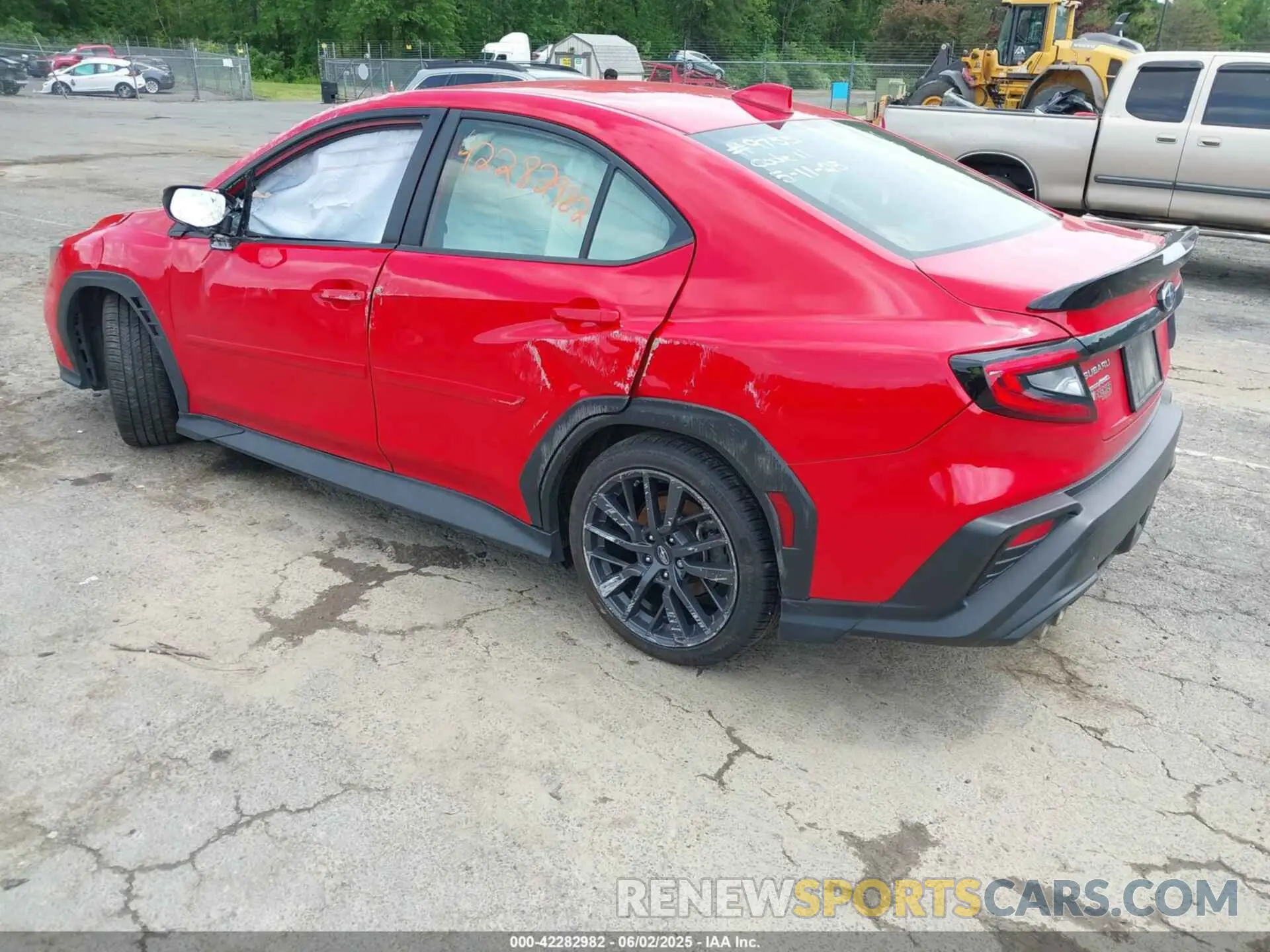 3 Photograph of a damaged car JF1VBAF6XP9812936 SUBARU WRX 2023