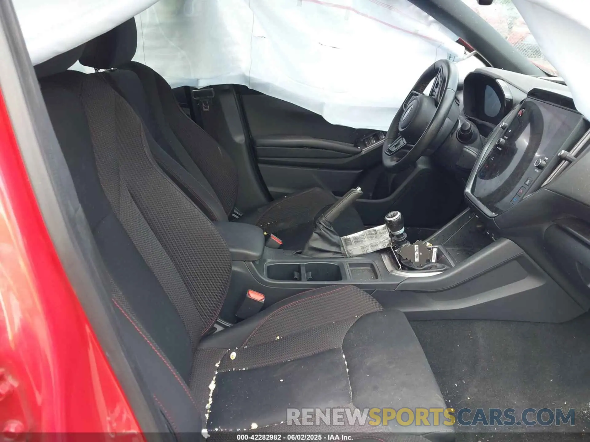 5 Photograph of a damaged car JF1VBAF6XP9812936 SUBARU WRX 2023
