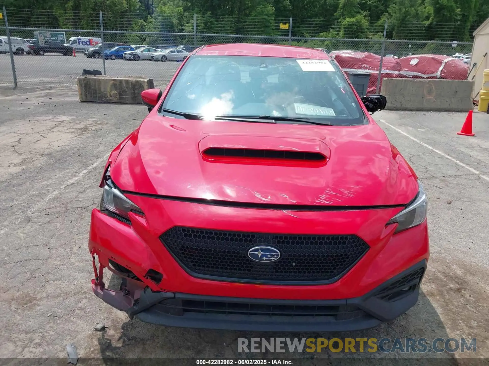 6 Photograph of a damaged car JF1VBAF6XP9812936 SUBARU WRX 2023