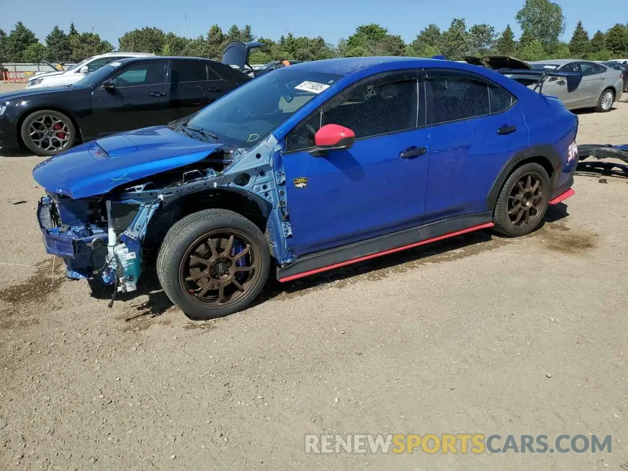 1 Photograph of a damaged car JF1VBAH63P8803711 SUBARU WRX 2023