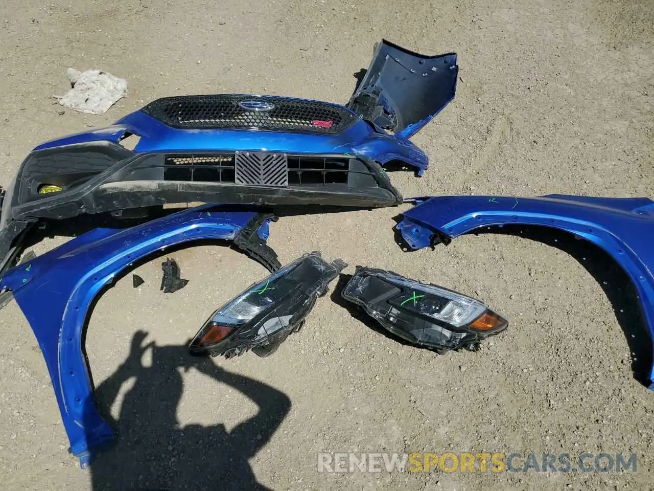 12 Photograph of a damaged car JF1VBAH63P8803711 SUBARU WRX 2023