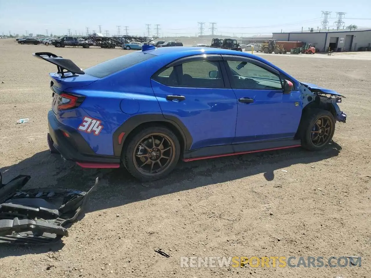 3 Photograph of a damaged car JF1VBAH63P8803711 SUBARU WRX 2023