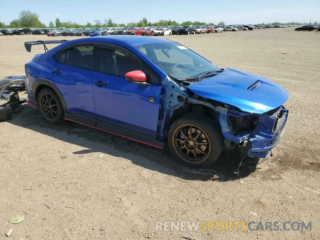 4 Photograph of a damaged car JF1VBAH63P8803711 SUBARU WRX 2023