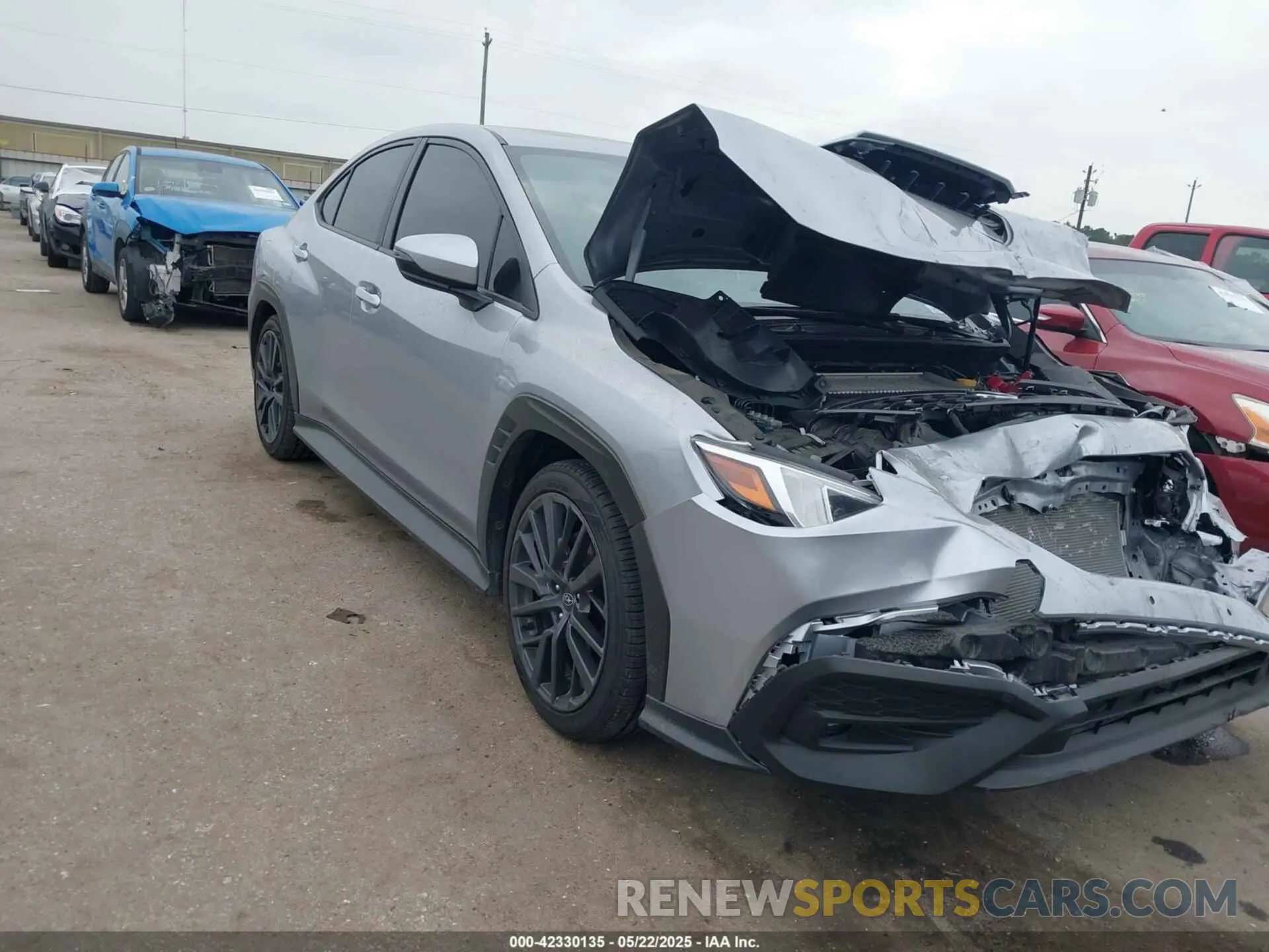 1 Photograph of a damaged car JF1VBAL60P9816661 SUBARU WRX 2023