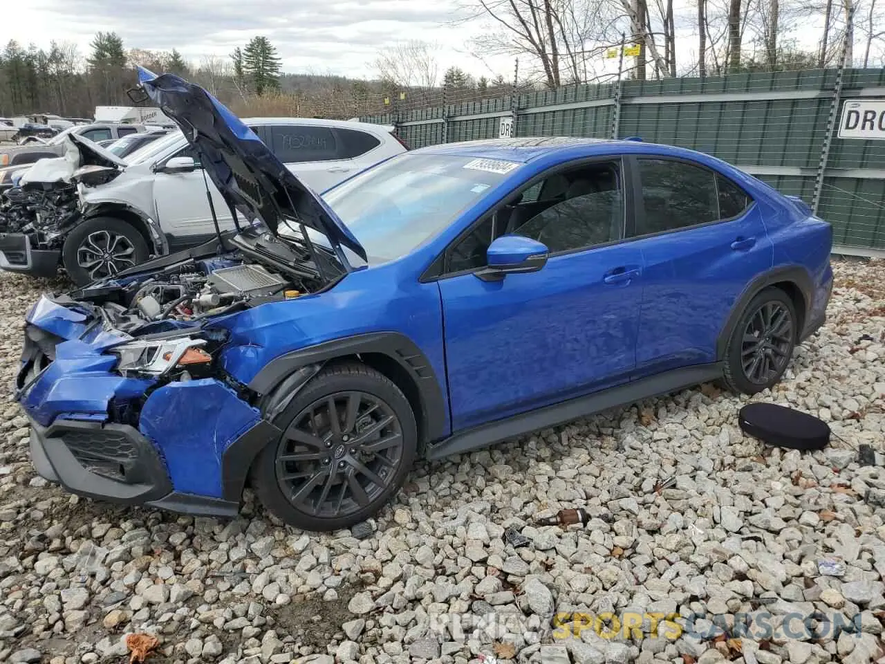 1 Photograph of a damaged car JF1VBAL63P9803841 SUBARU WRX 2023