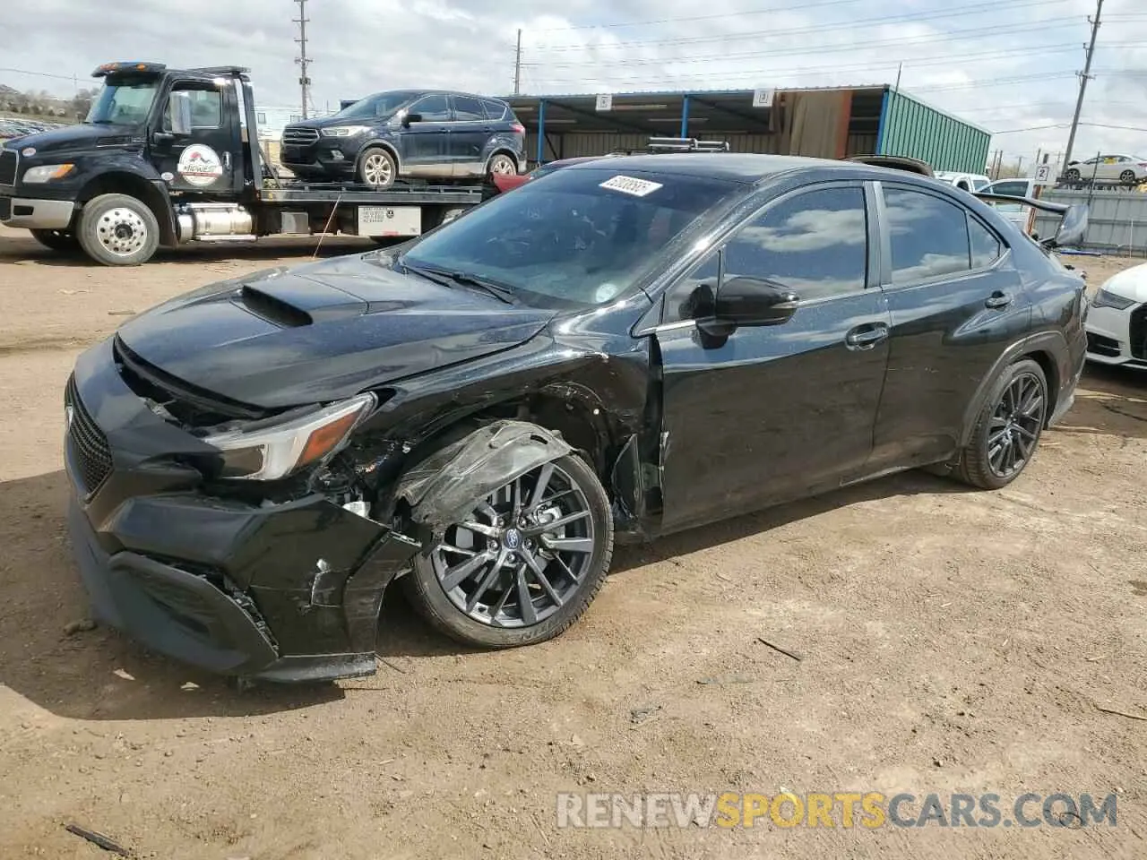 1 Photograph of a damaged car JF1VBAL64P9823421 SUBARU WRX 2023