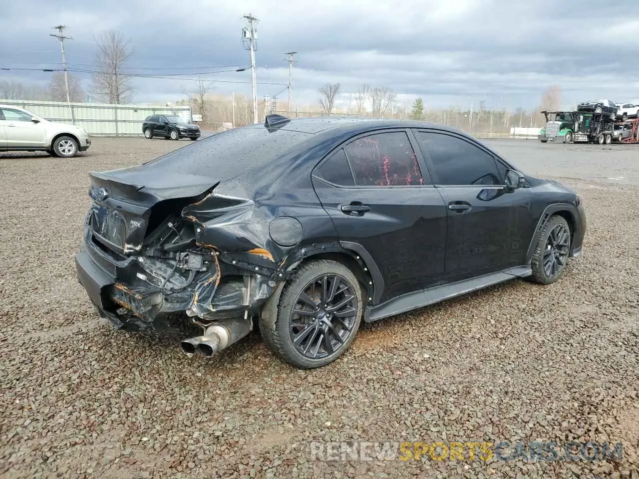 3 Photograph of a damaged car JF1VBAL65P9800083 SUBARU WRX 2023