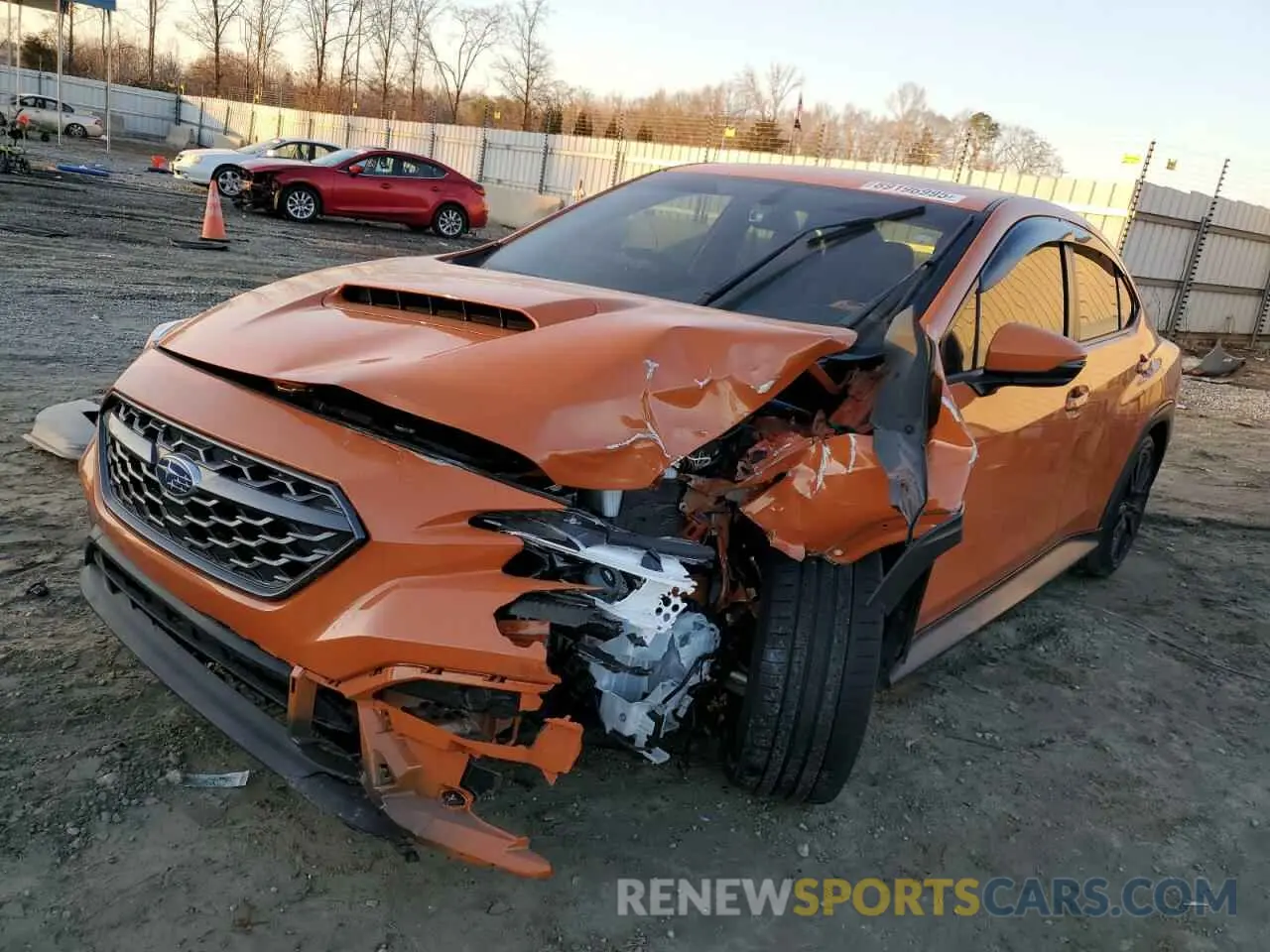 1 Photograph of a damaged car JF1VBAL67P9803857 SUBARU WRX 2023