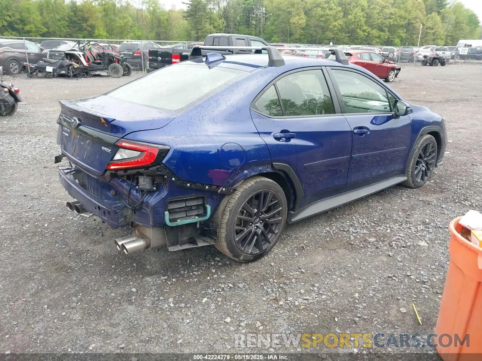 4 Photograph of a damaged car JF1VBAL68P9801339 SUBARU WRX 2023