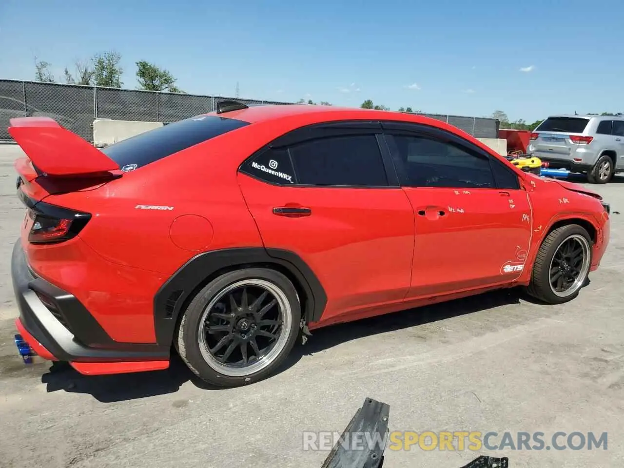 3 Photograph of a damaged car JF1VBAL69P9820787 SUBARU WRX 2023