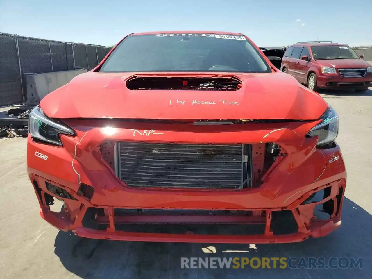 5 Photograph of a damaged car JF1VBAL69P9820787 SUBARU WRX 2023