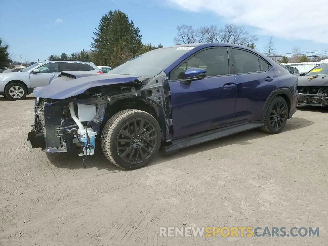 1 Photograph of a damaged car JF1VBAN64P8805343 SUBARU WRX 2023