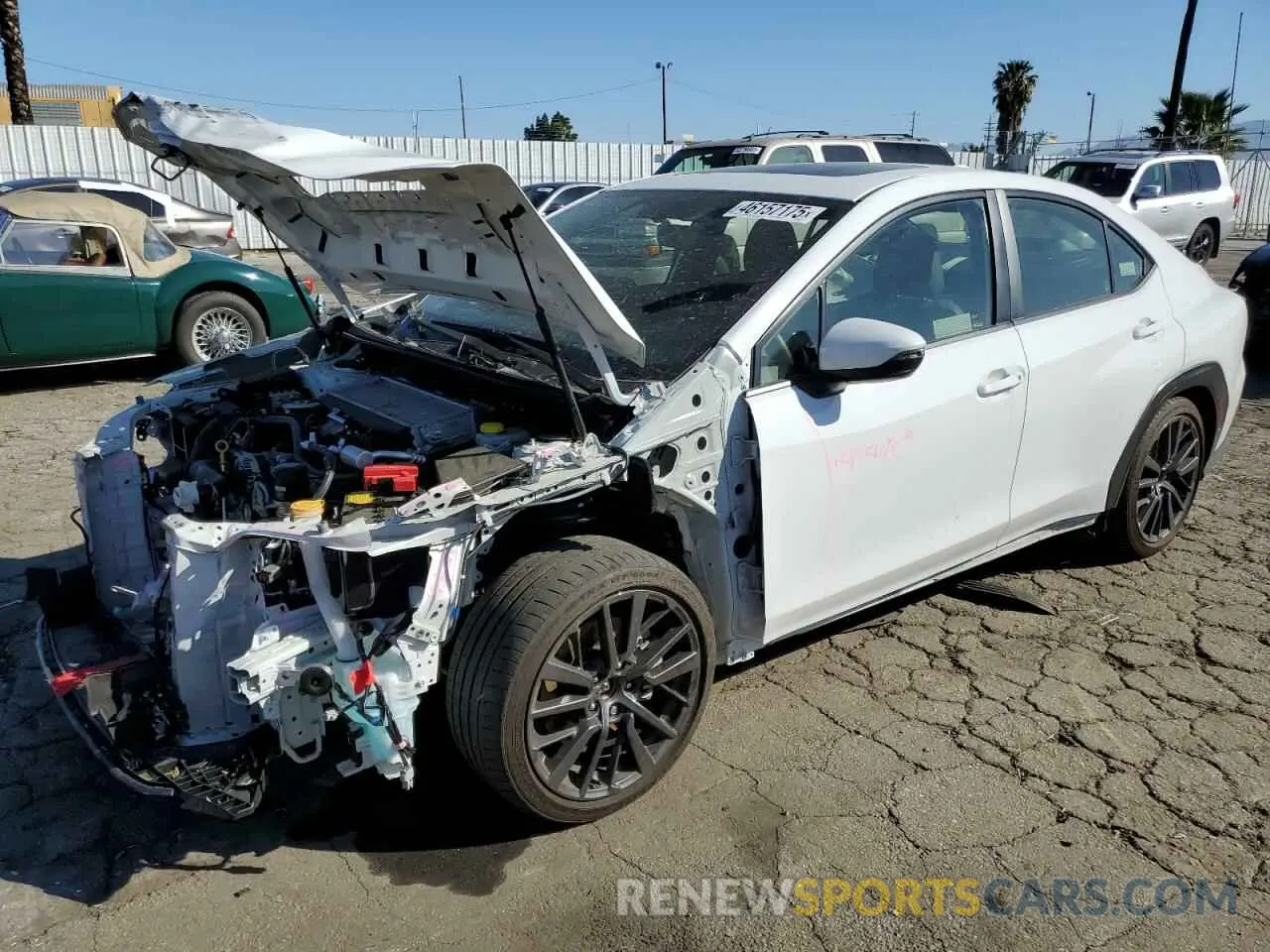 1 Photograph of a damaged car JF1VBAN65P8806677 SUBARU WRX 2023