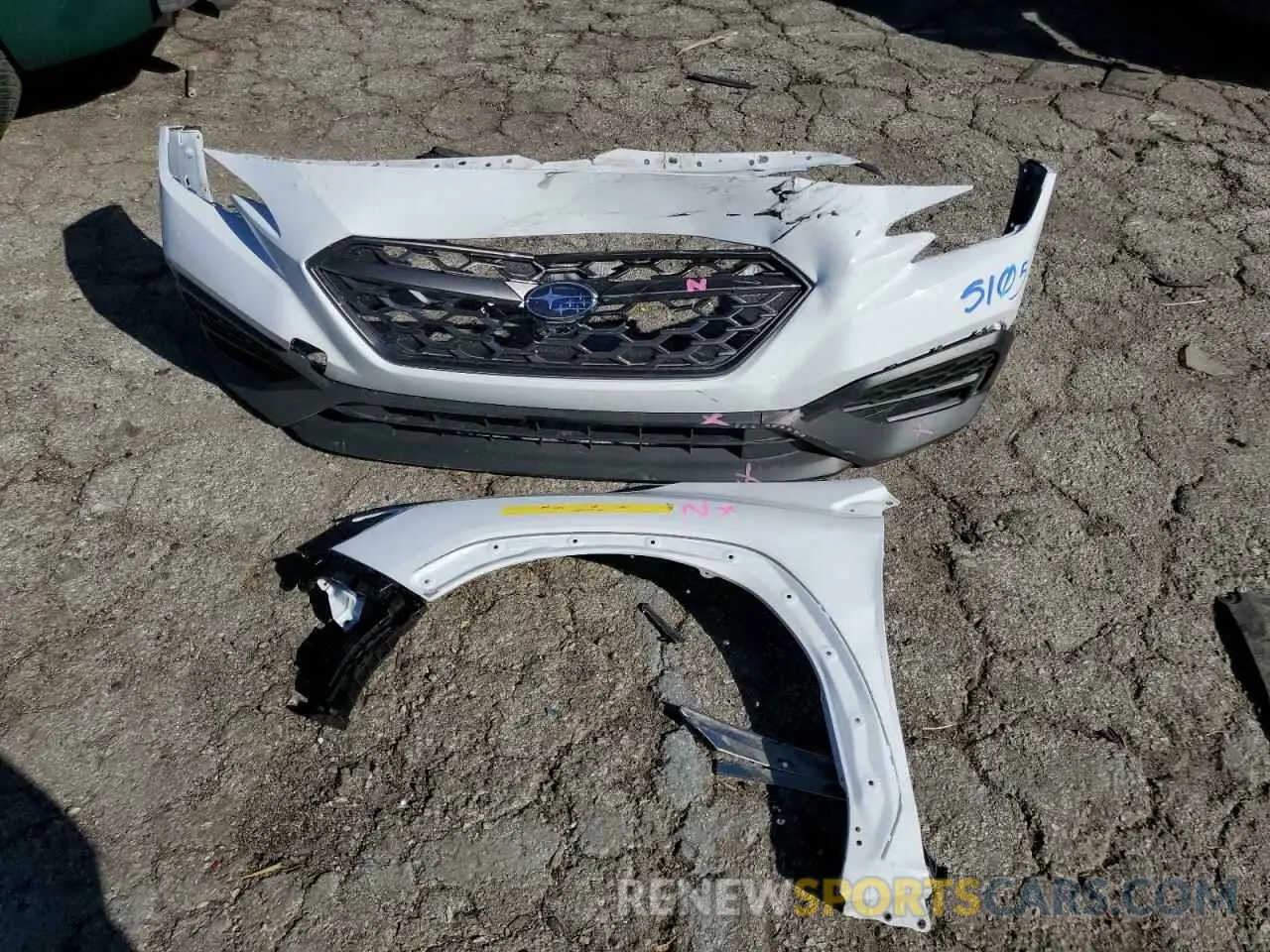 12 Photograph of a damaged car JF1VBAN65P8806677 SUBARU WRX 2023