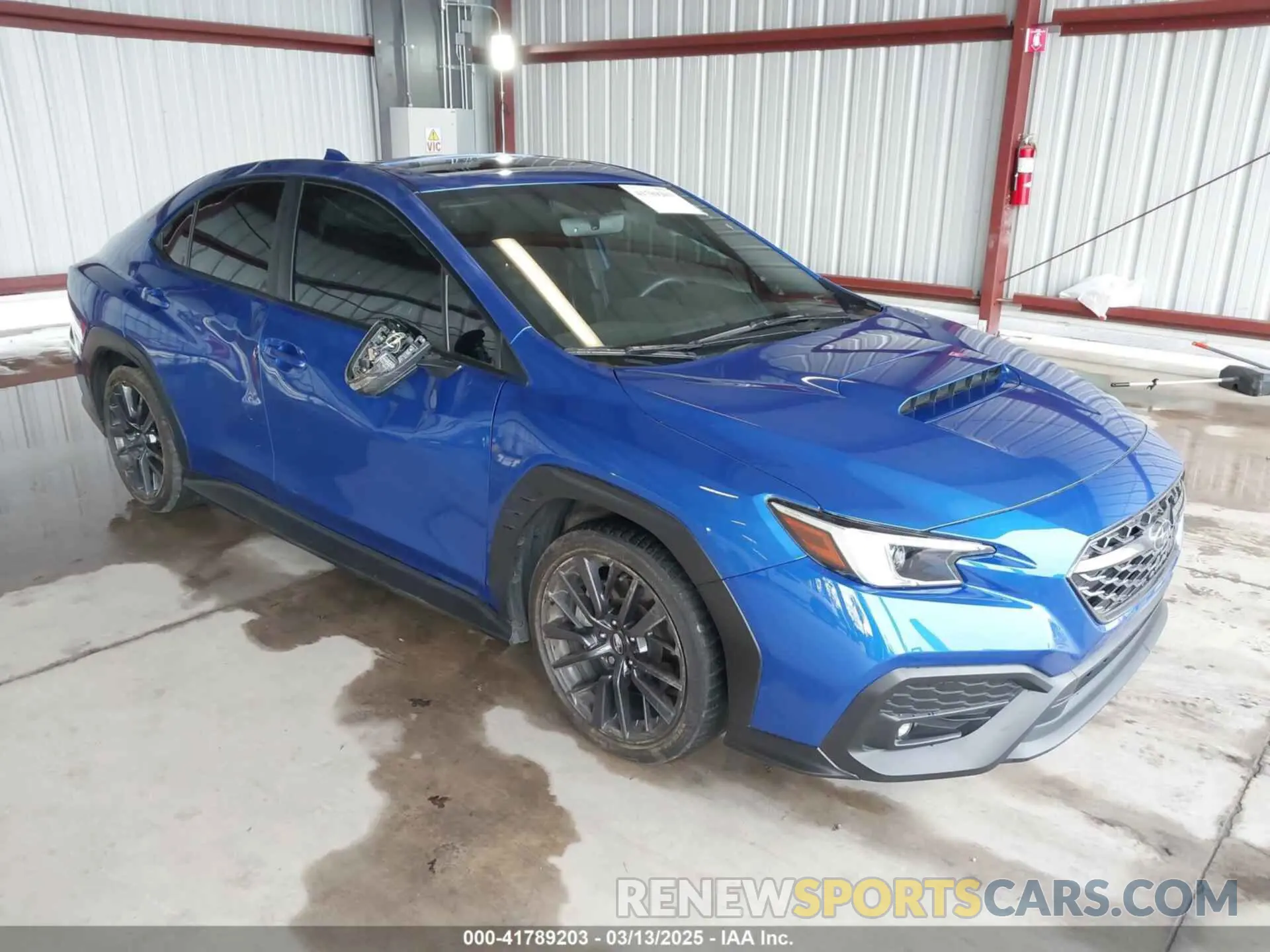 1 Photograph of a damaged car JF1VBAN66P8820989 SUBARU WRX 2023