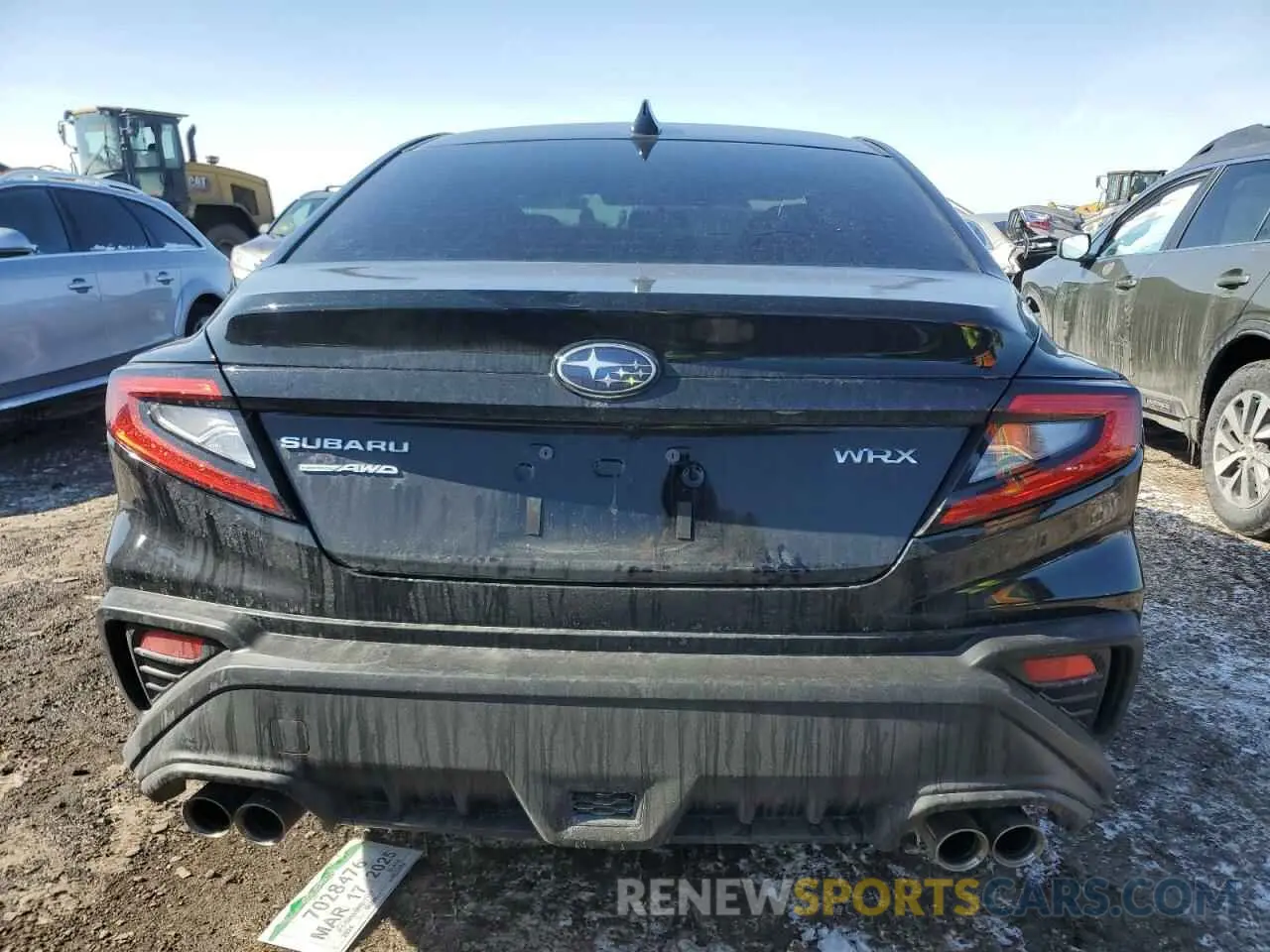 6 Photograph of a damaged car JF1VBAB60R9817197 SUBARU WRX 2024