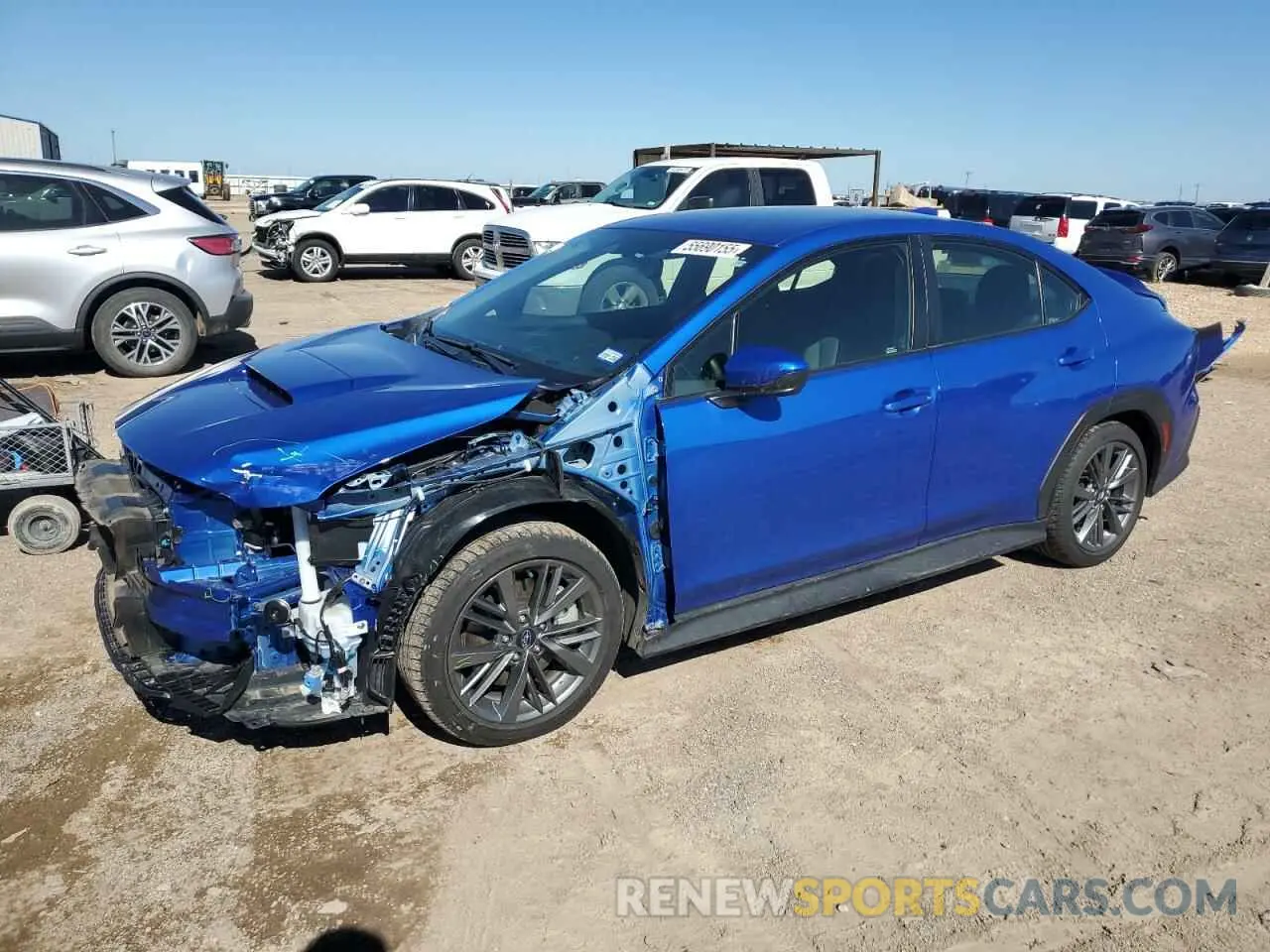 1 Photograph of a damaged car JF1VBAB63R9804802 SUBARU WRX 2024