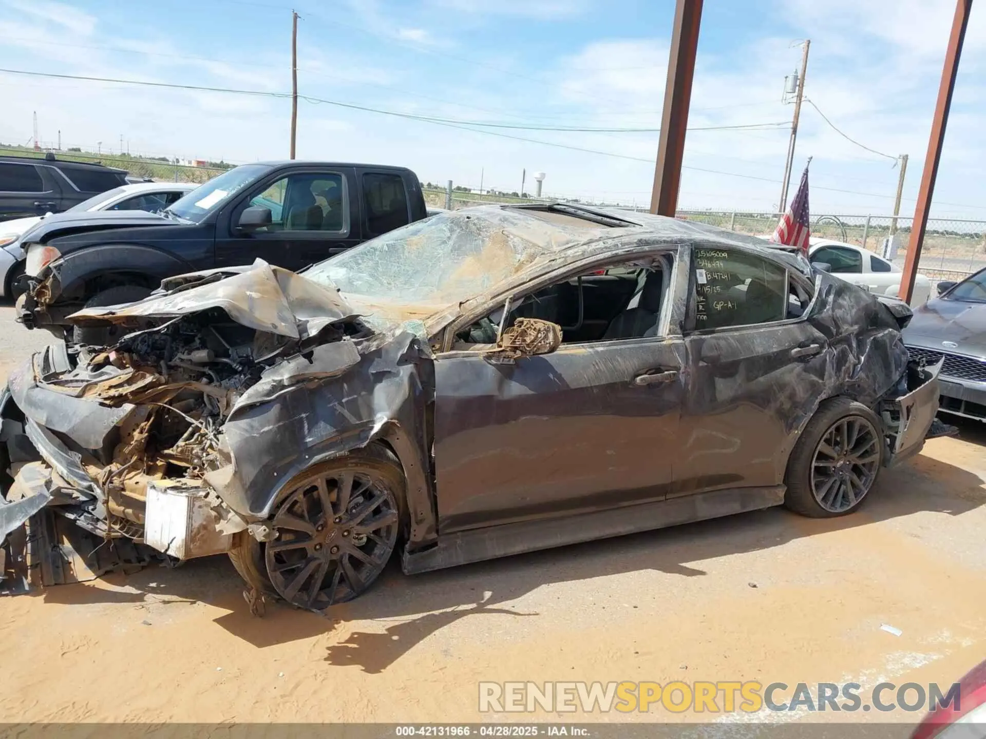 13 Photograph of a damaged car JF1VBAH60R9814176 SUBARU WRX 2024