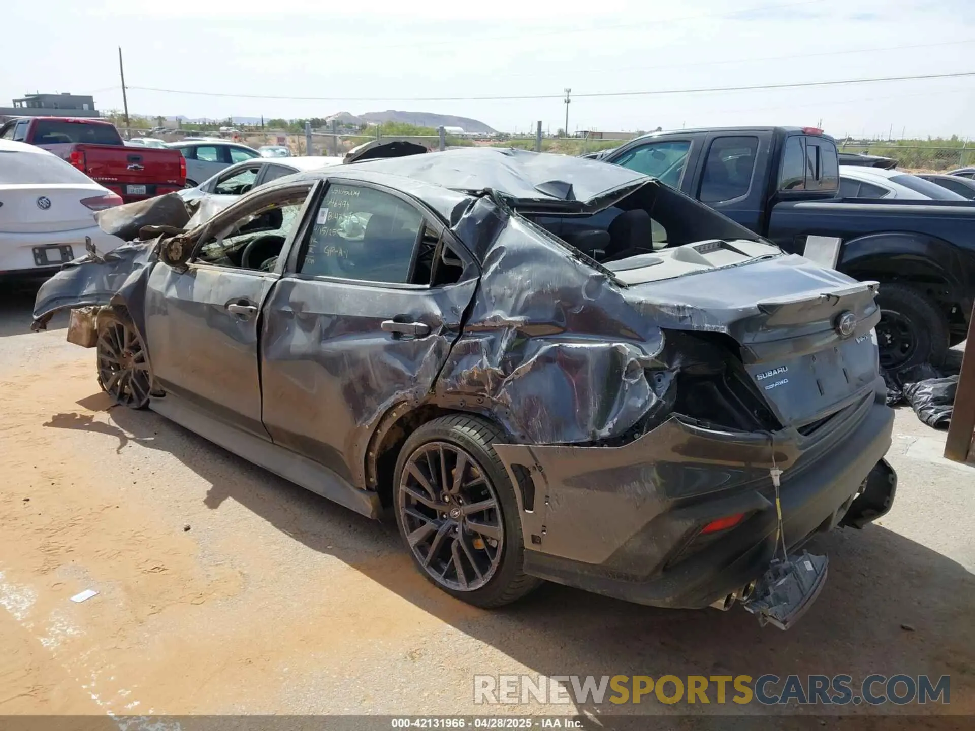 3 Photograph of a damaged car JF1VBAH60R9814176 SUBARU WRX 2024