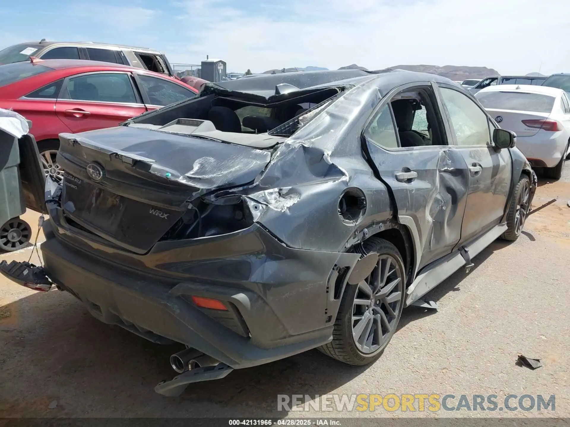 4 Photograph of a damaged car JF1VBAH60R9814176 SUBARU WRX 2024