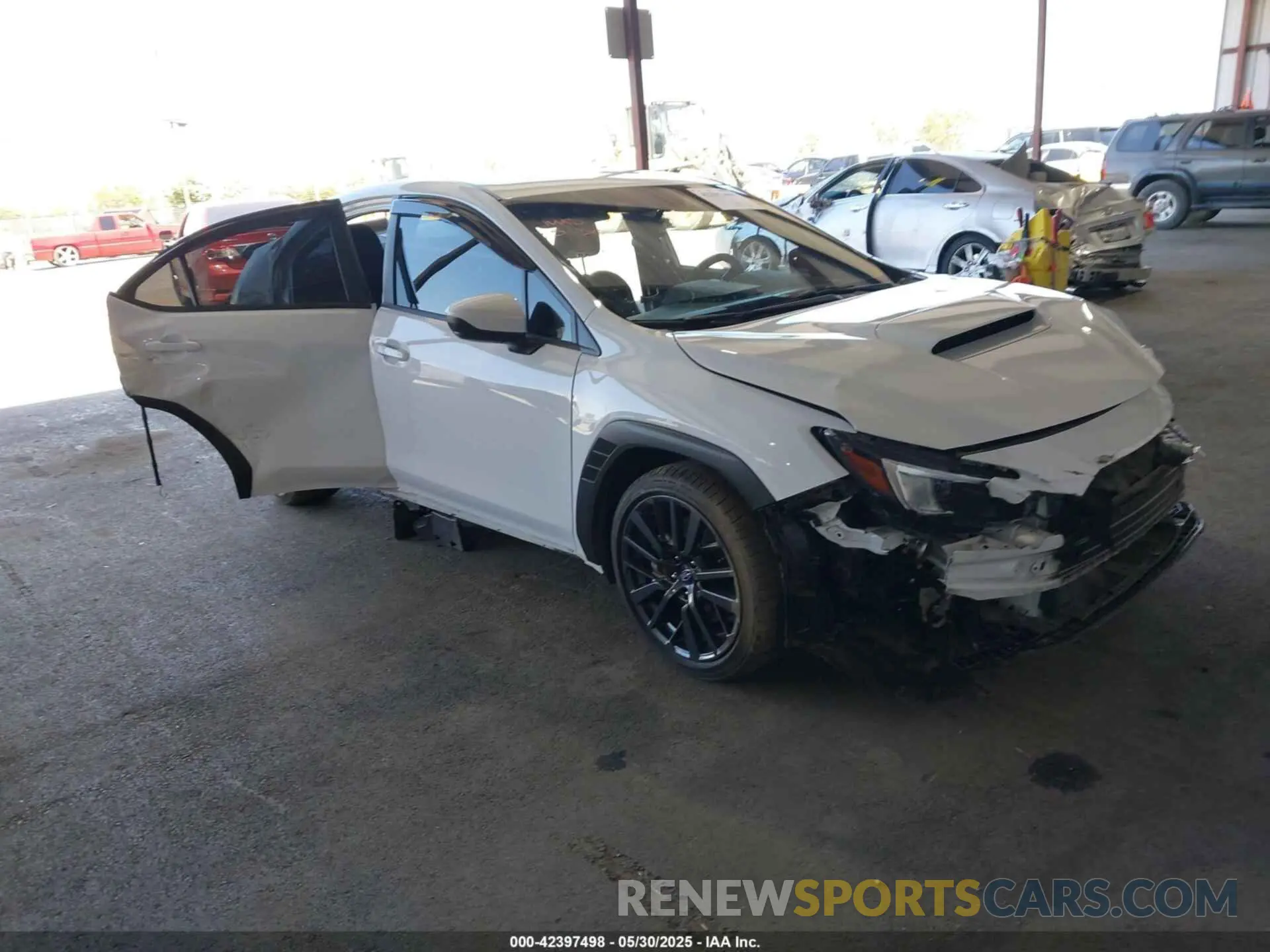 1 Photograph of a damaged car JF1VBAH61R9810279 SUBARU WRX 2024