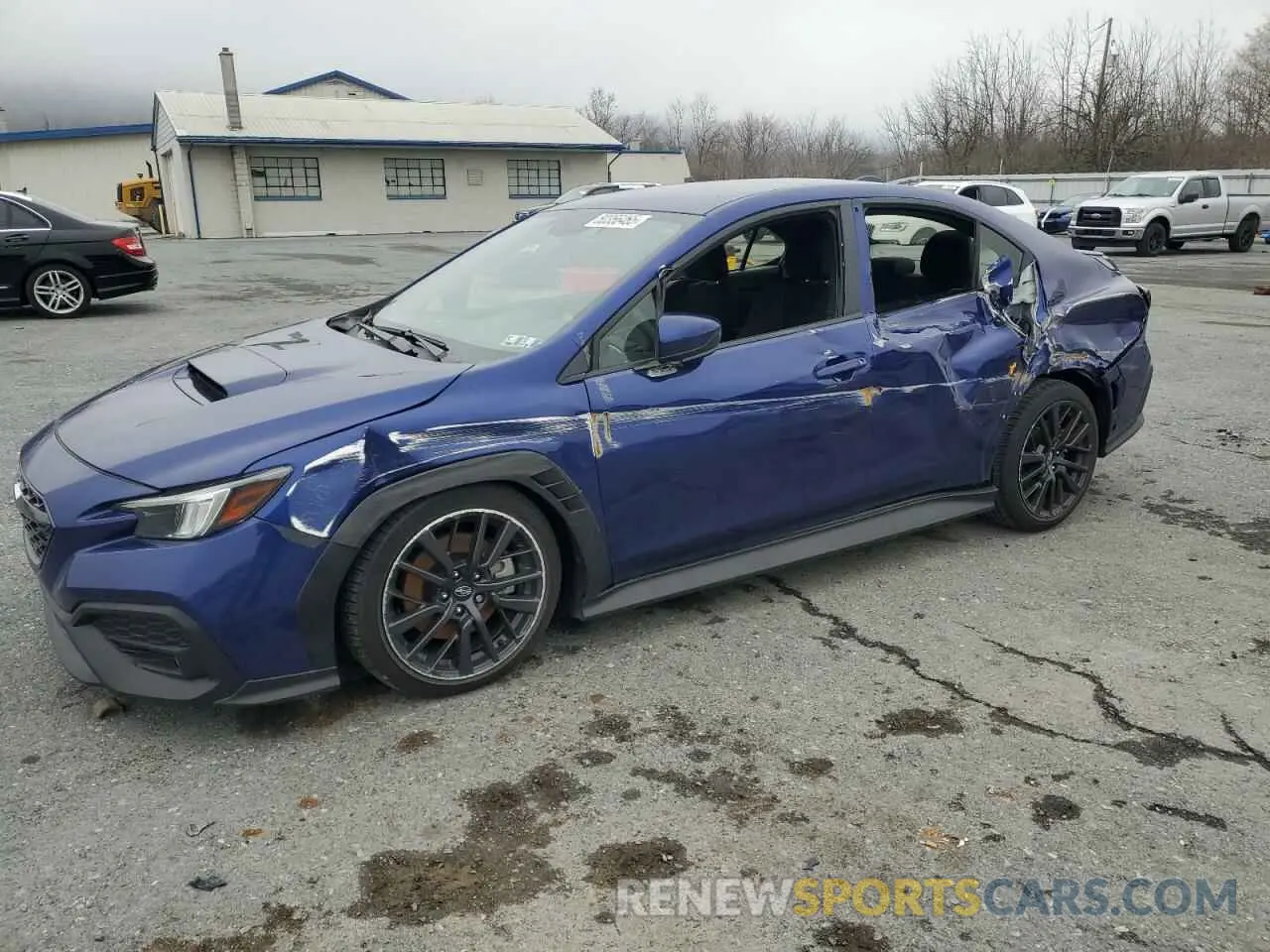 1 Photograph of a damaged car JF1VBAH63R8816655 SUBARU WRX 2024