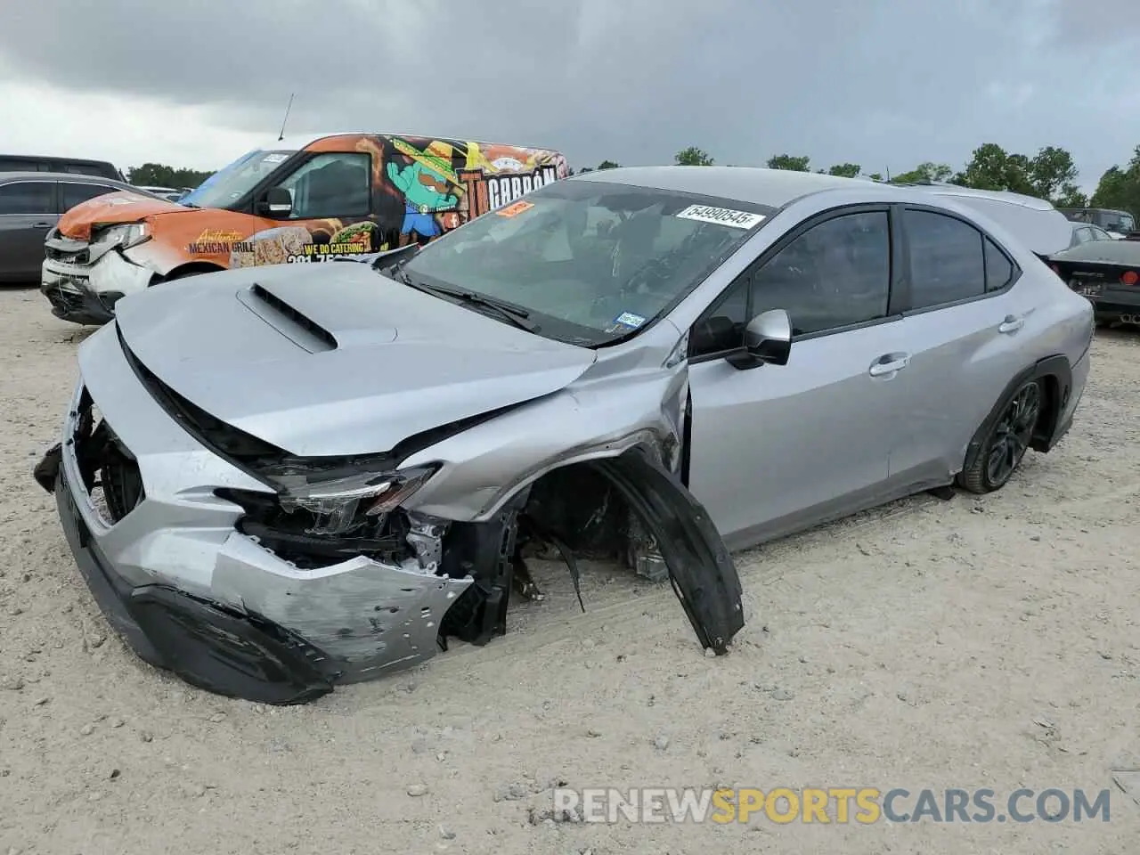 1 Photograph of a damaged car JF1VBAH64R9808221 SUBARU WRX 2024