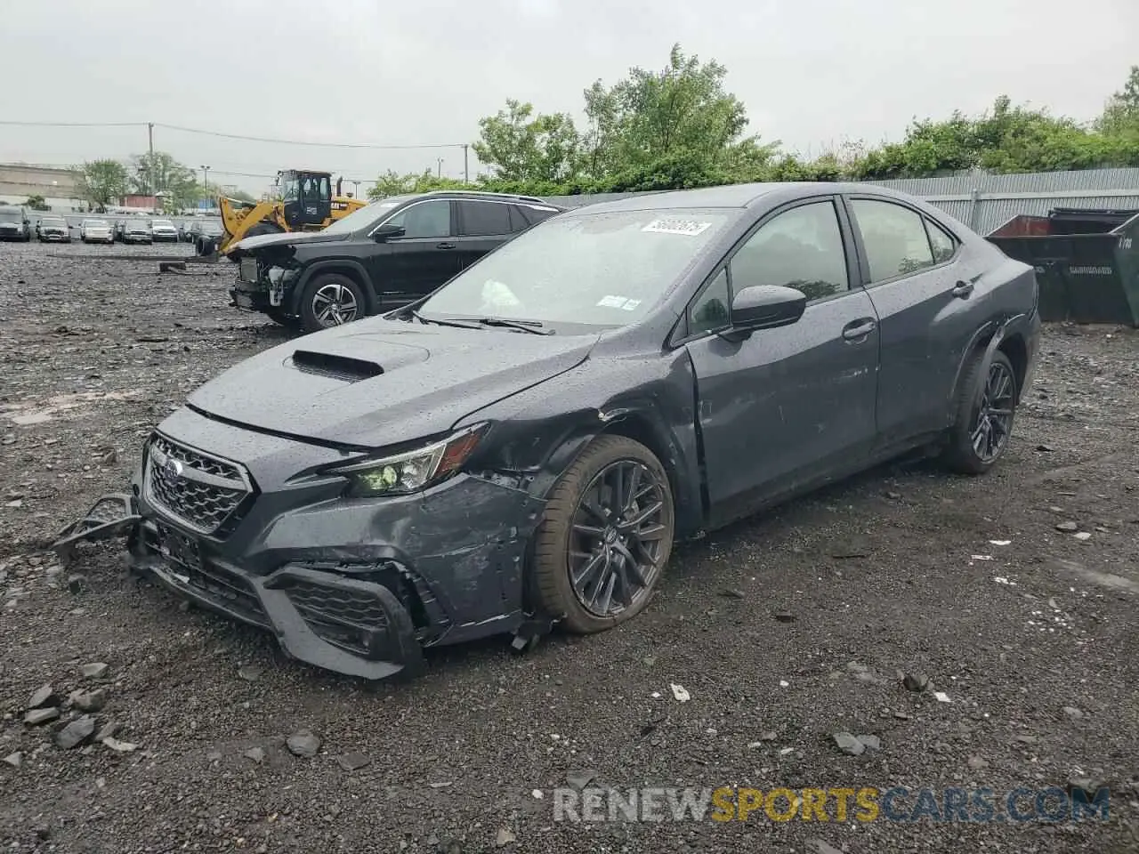 1 Photograph of a damaged car JF1VBAH64R9819090 SUBARU WRX 2024