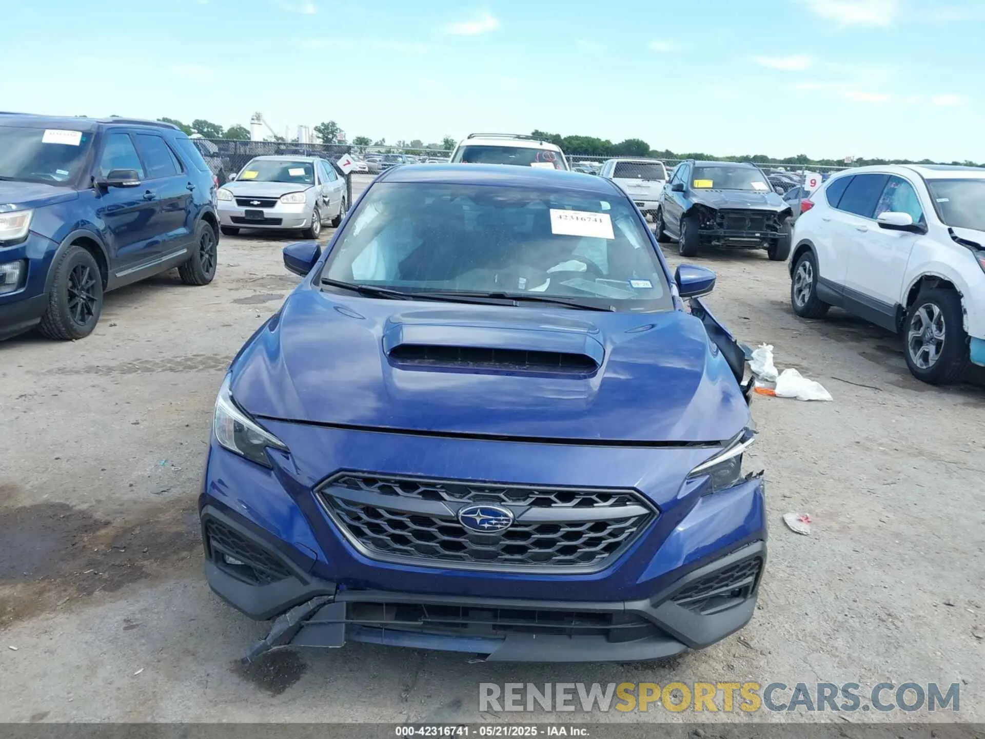 13 Photograph of a damaged car JF1VBAH65R9800452 SUBARU WRX 2024