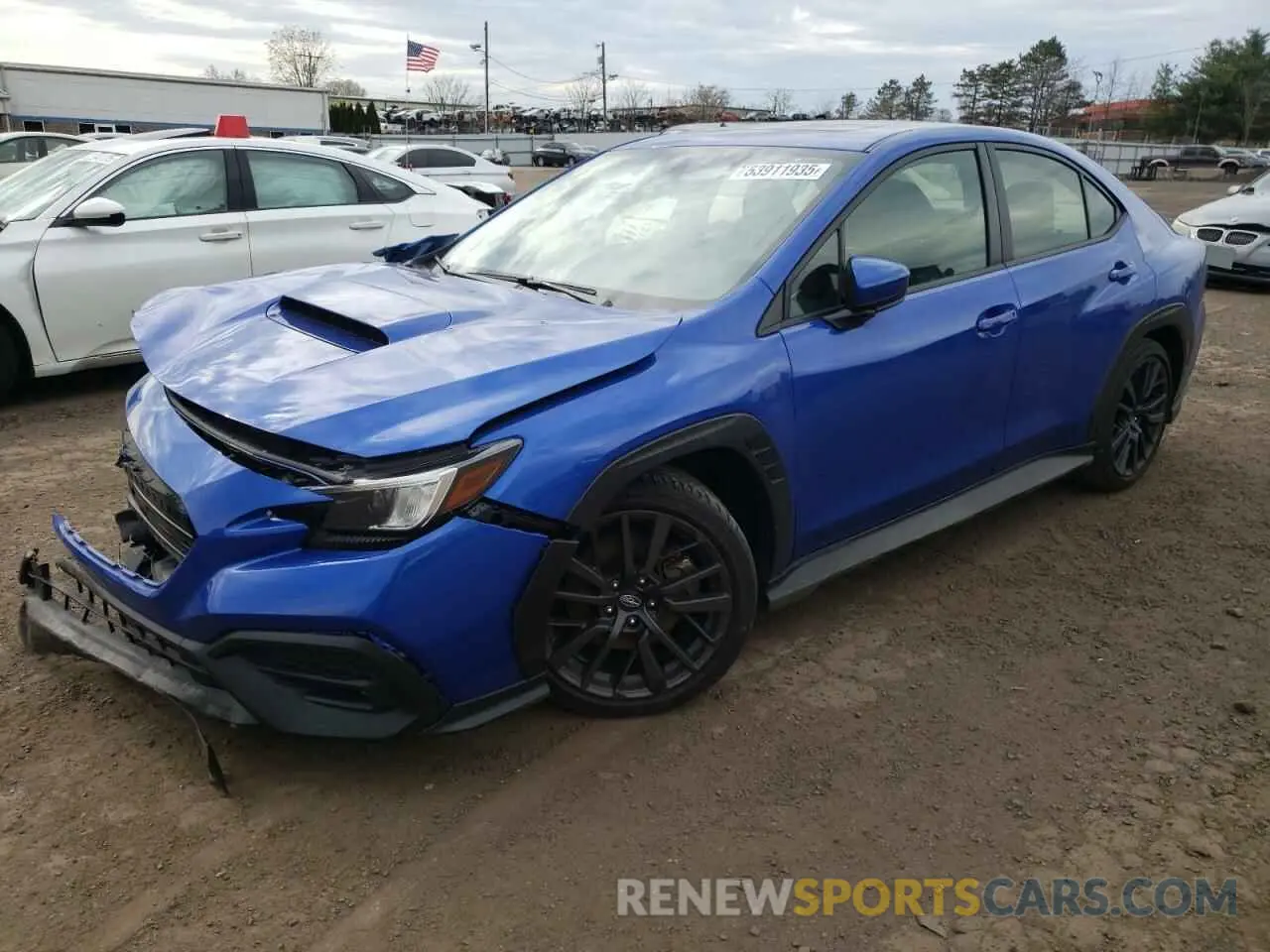 1 Photograph of a damaged car JF1VBAH65R9803917 SUBARU WRX 2024