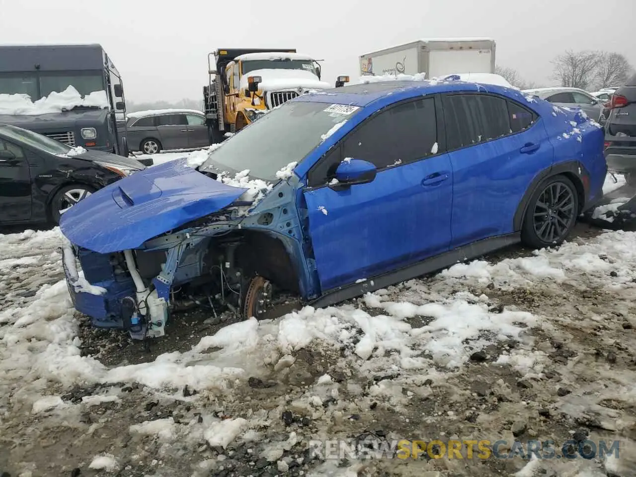 1 Photograph of a damaged car JF1VBAH67R9800405 SUBARU WRX 2024