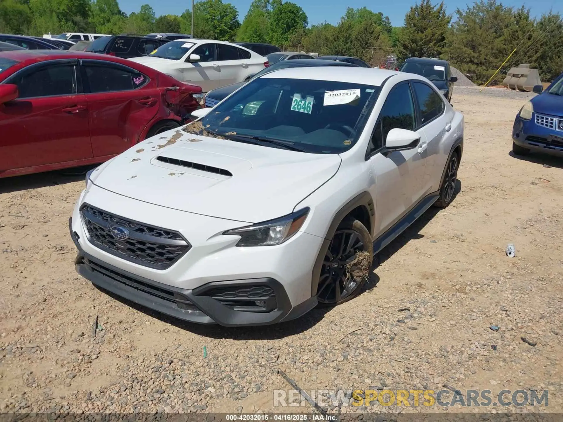 2 Photograph of a damaged car JF1VBAH67R9815776 SUBARU WRX 2024