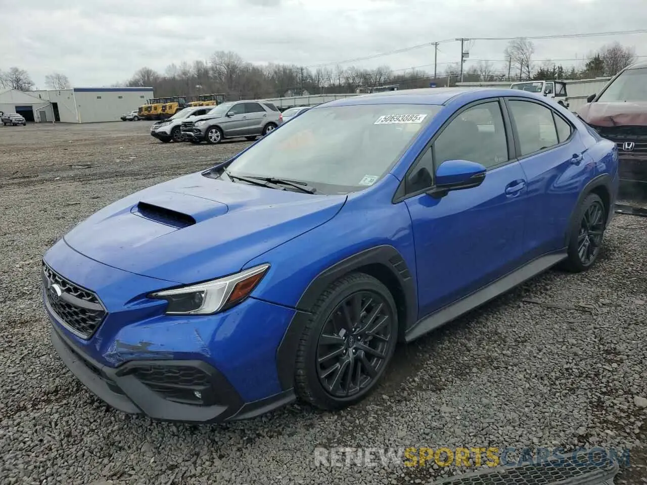 1 Photograph of a damaged car JF1VBAN62R9808514 SUBARU WRX 2024
