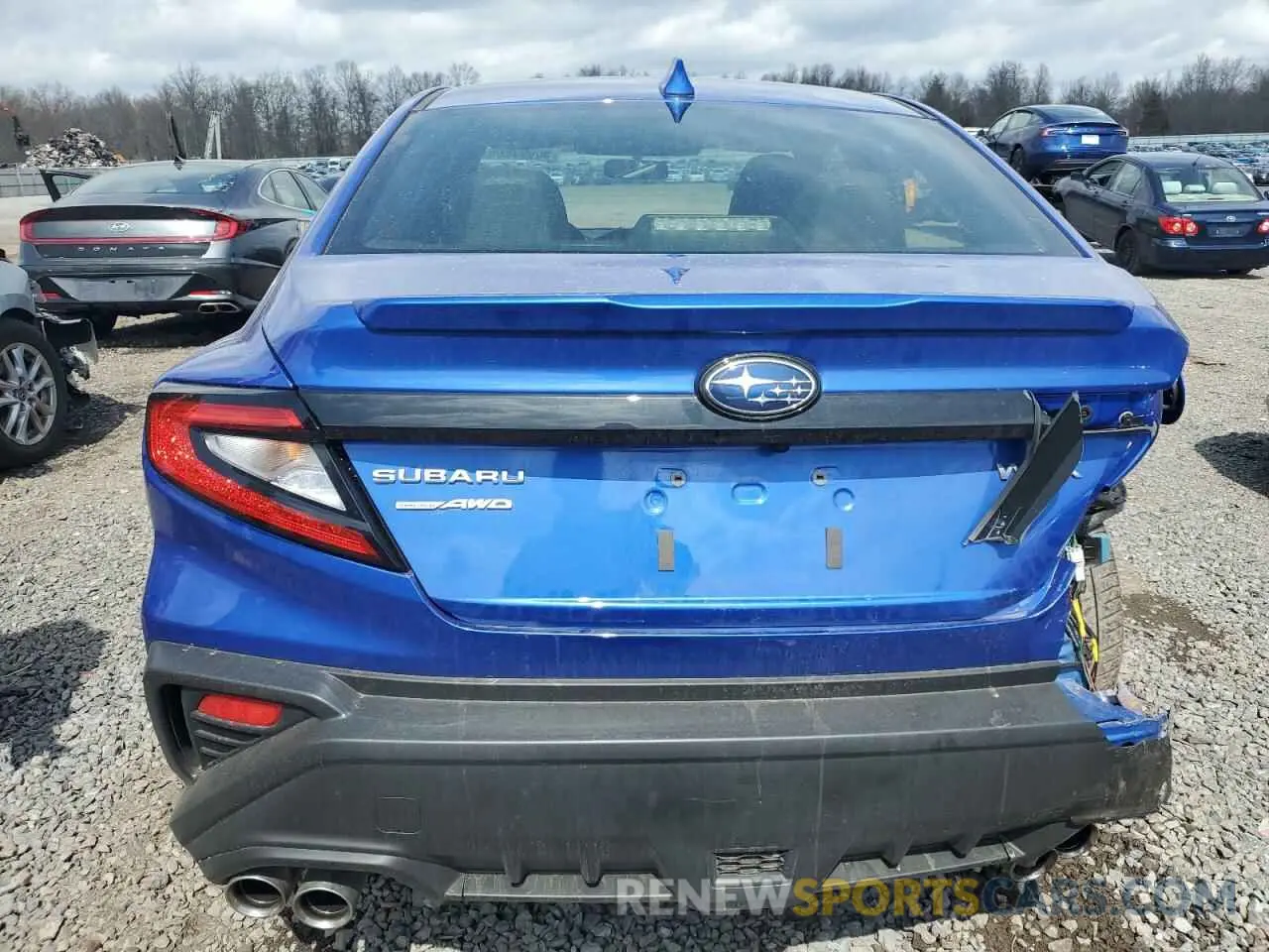6 Photograph of a damaged car JF1VBAN62R9808514 SUBARU WRX 2024
