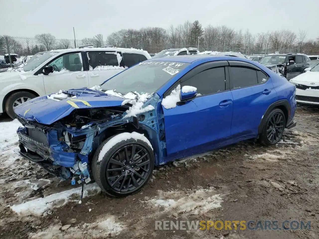 1 Photograph of a damaged car JF1VBAN64R9810846 SUBARU WRX 2024