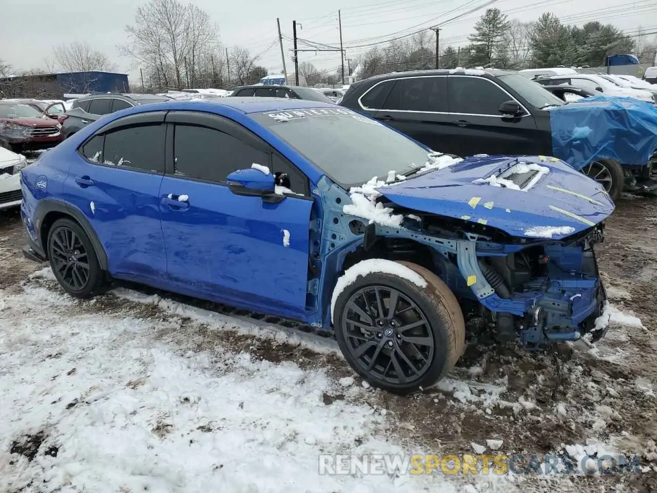 4 Photograph of a damaged car JF1VBAN64R9810846 SUBARU WRX 2024