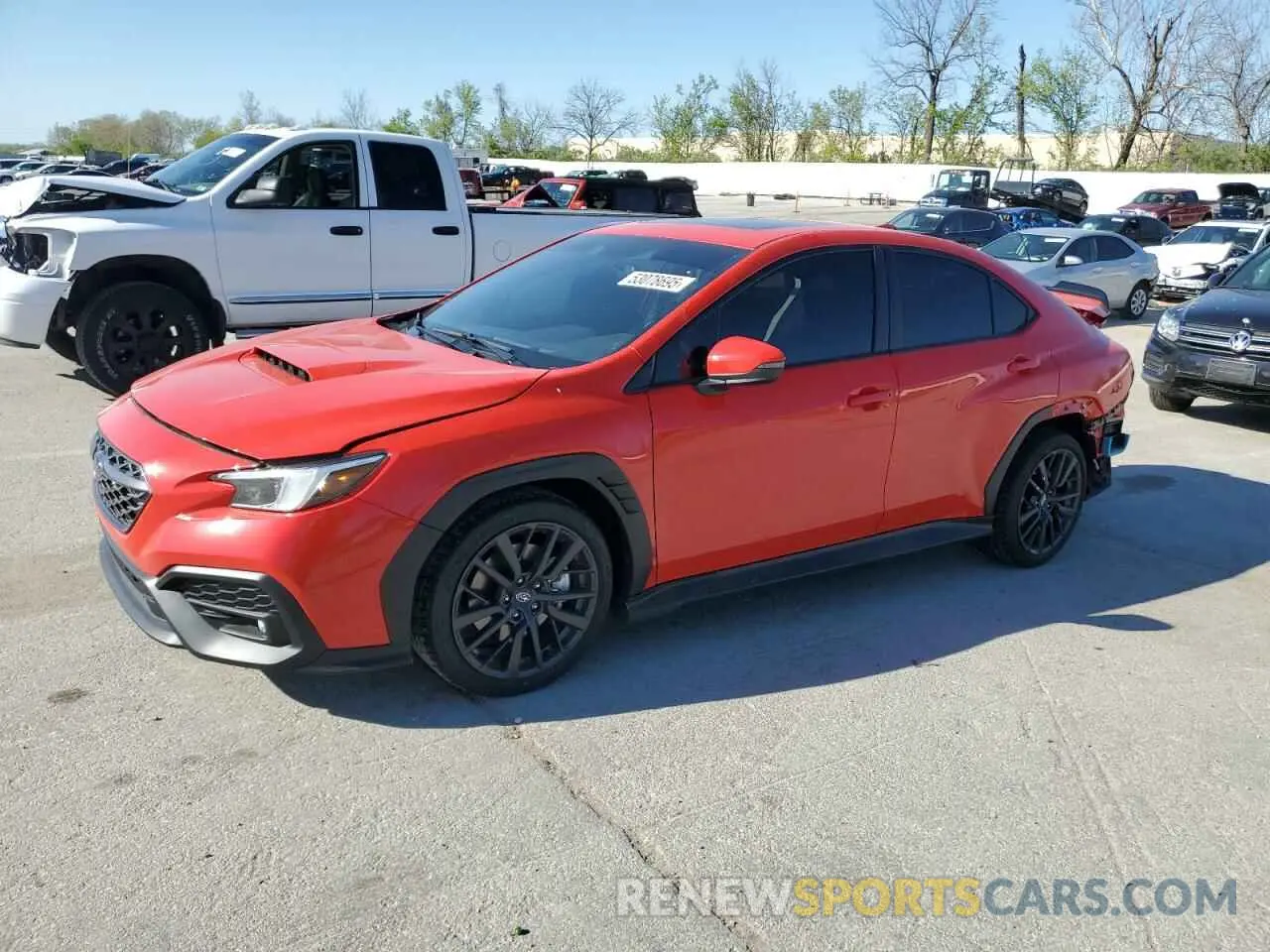 1 Photograph of a damaged car JF1VBAN65R9818714 SUBARU WRX 2024