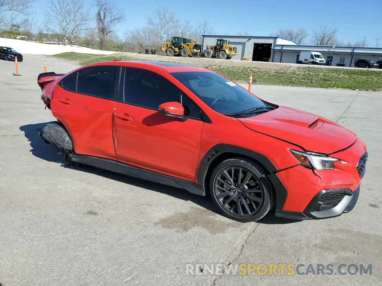 4 Photograph of a damaged car JF1VBAN65R9818714 SUBARU WRX 2024