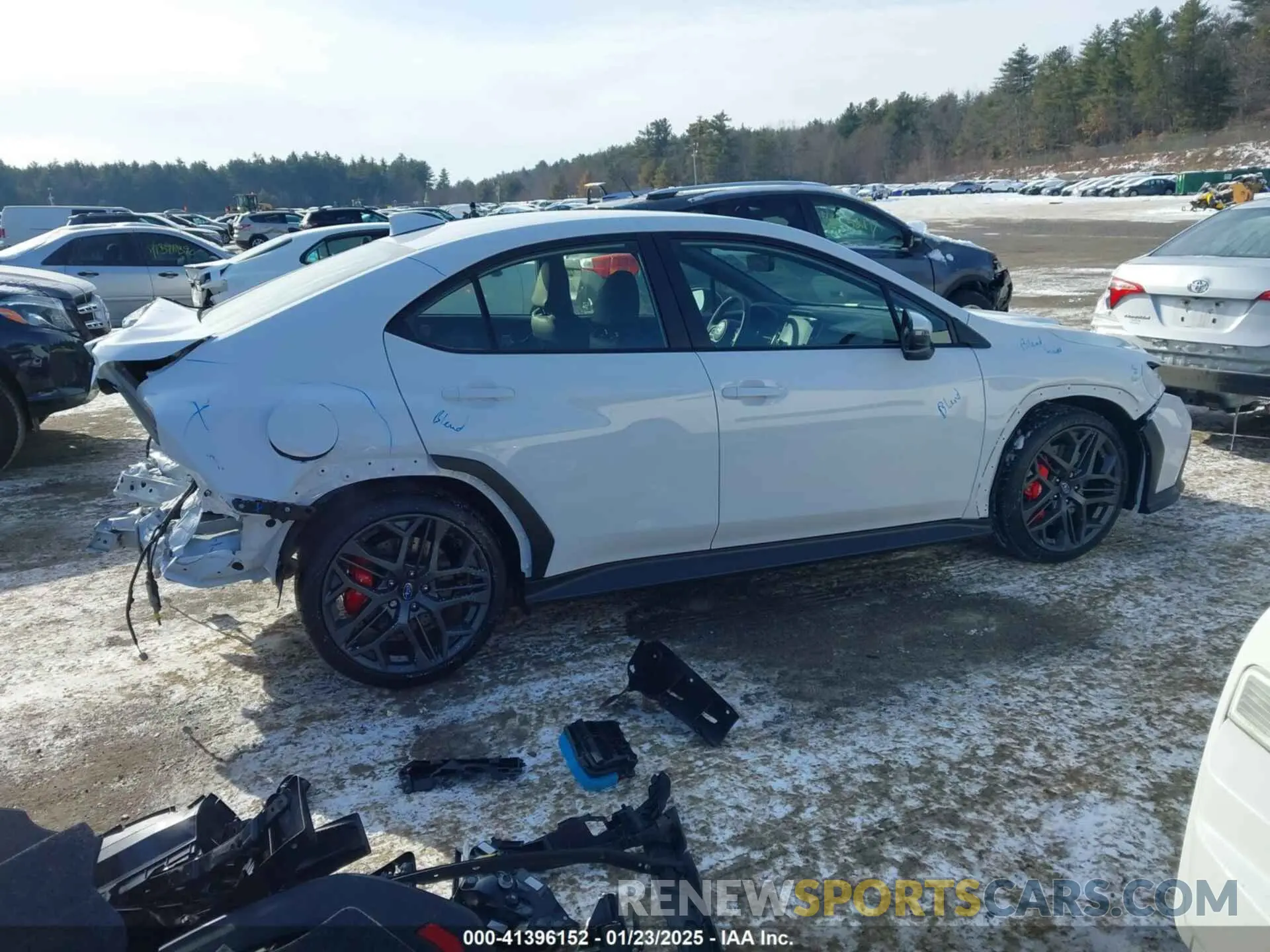 14 Photograph of a damaged car JF1VBAY61R9819306 SUBARU WRX 2024