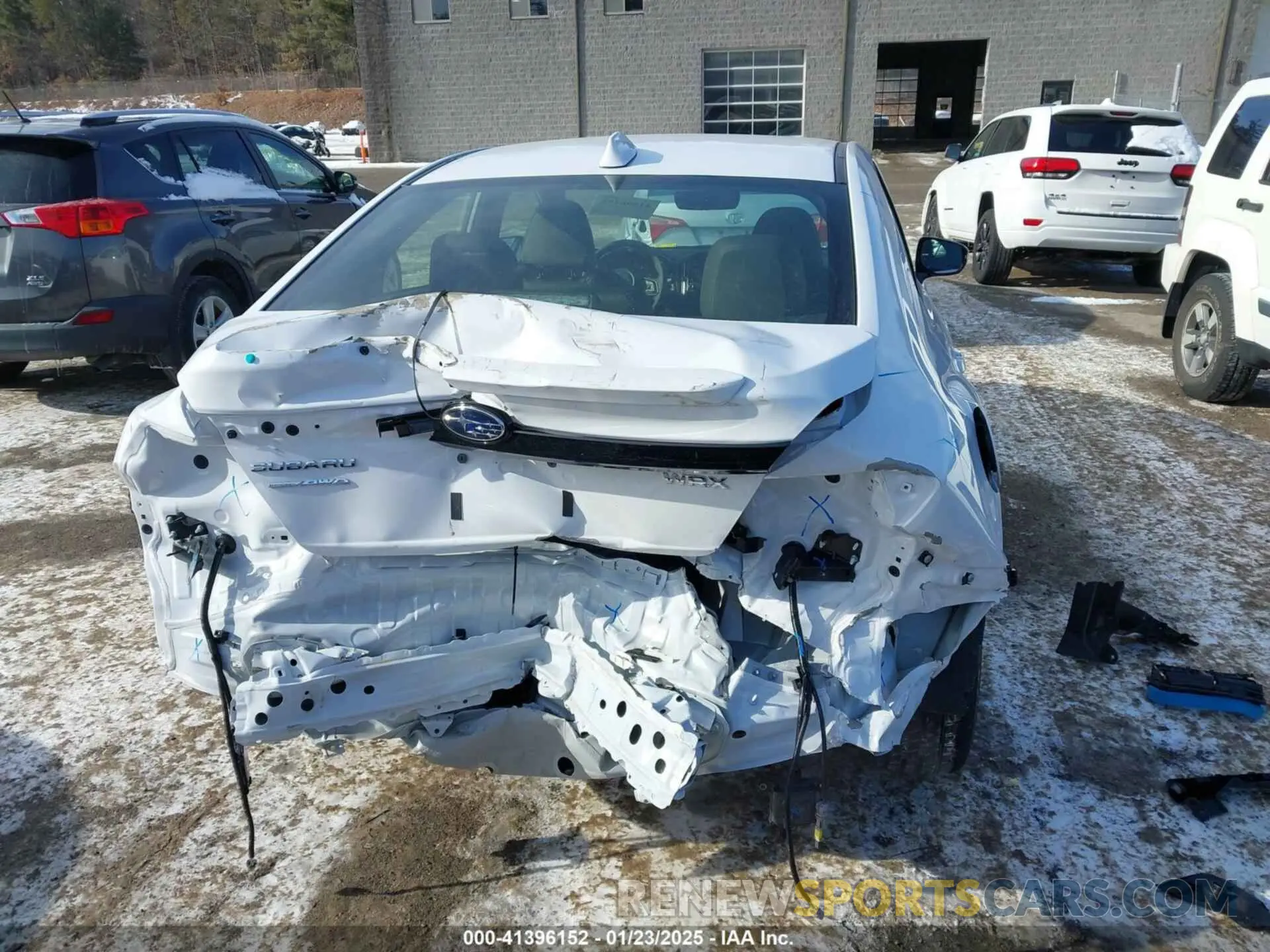 17 Photograph of a damaged car JF1VBAY61R9819306 SUBARU WRX 2024