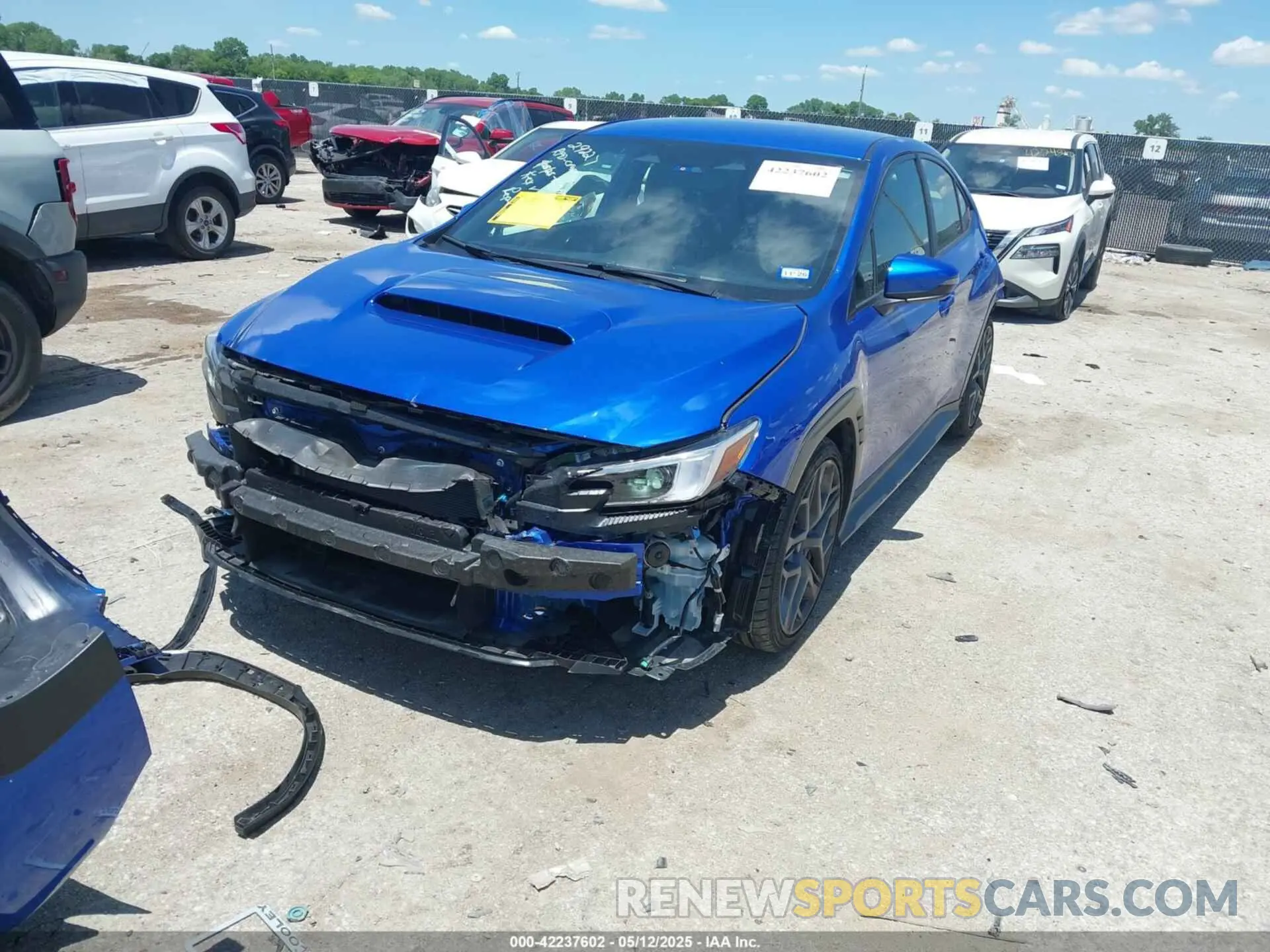 2 Photograph of a damaged car JF1VBAY62R9818147 SUBARU WRX 2024
