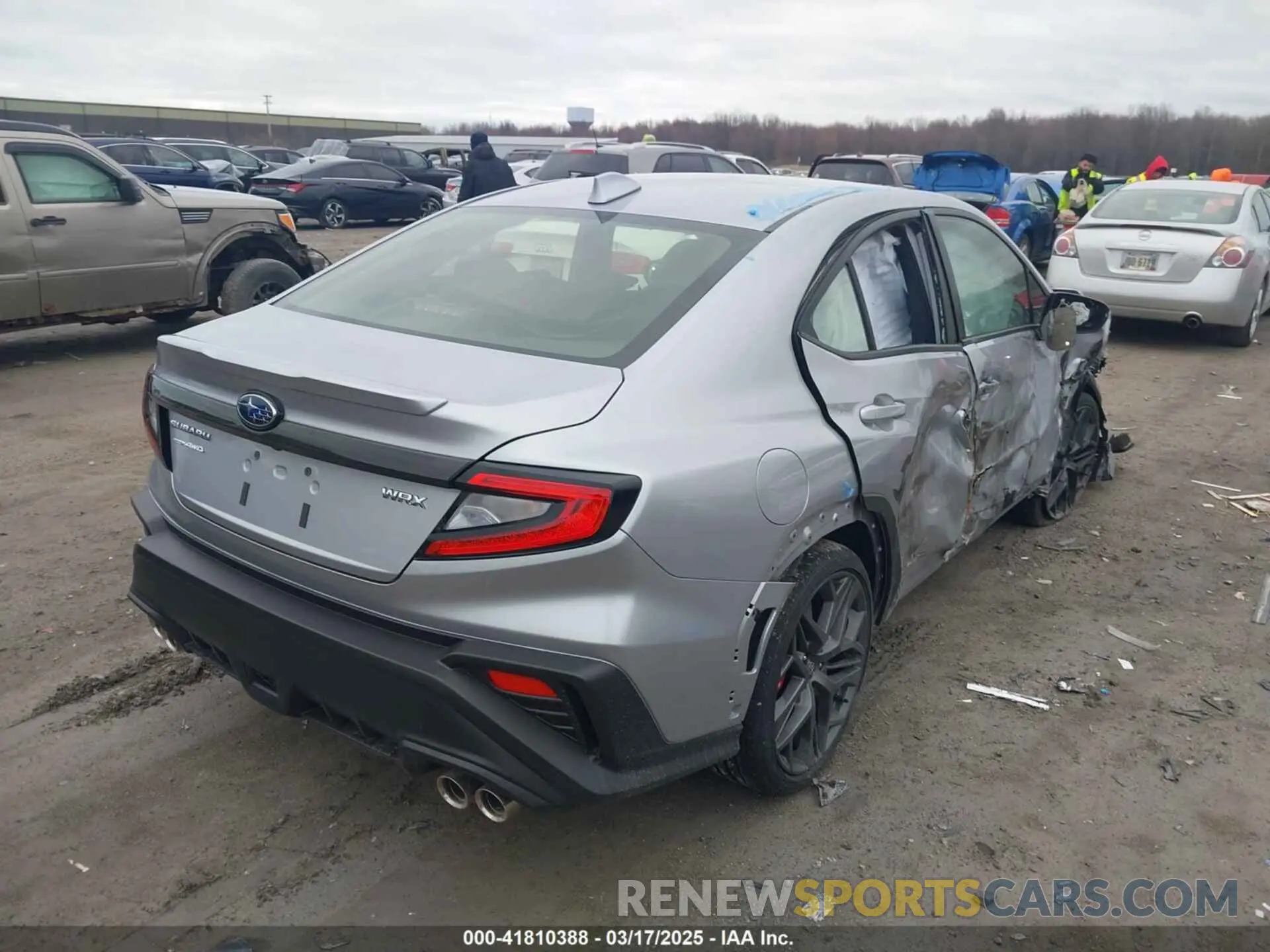 4 Photograph of a damaged car JF1VBAY65R9806168 SUBARU WRX 2024