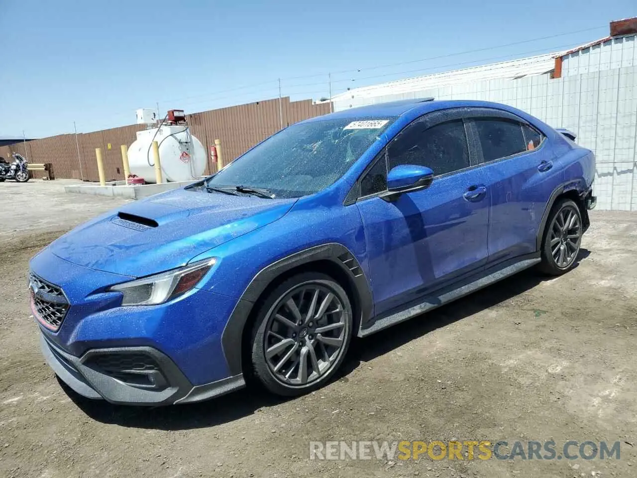 1 Photograph of a damaged car JF1VBAU69N8027524 SUBARU WRX GT 2022