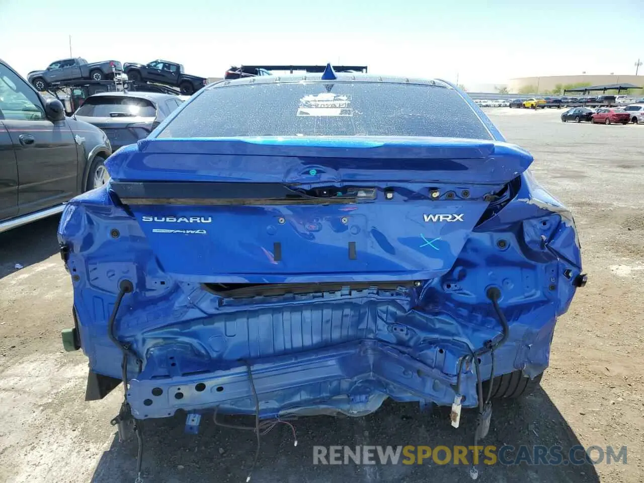 6 Photograph of a damaged car JF1VBAU69N8027524 SUBARU WRX GT 2022