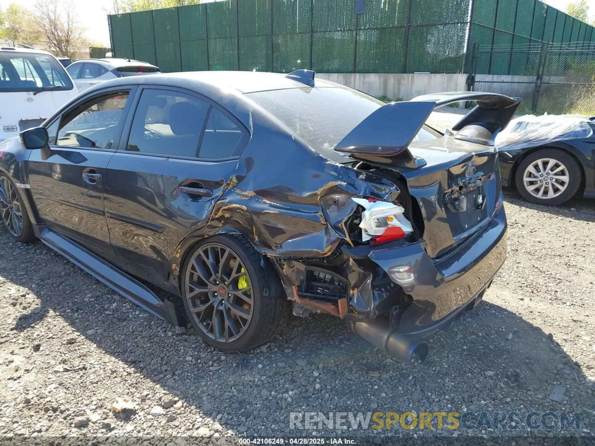 6 Photograph of a damaged car JF1VA2R61K9817472 SUBARU WRX STI 2019