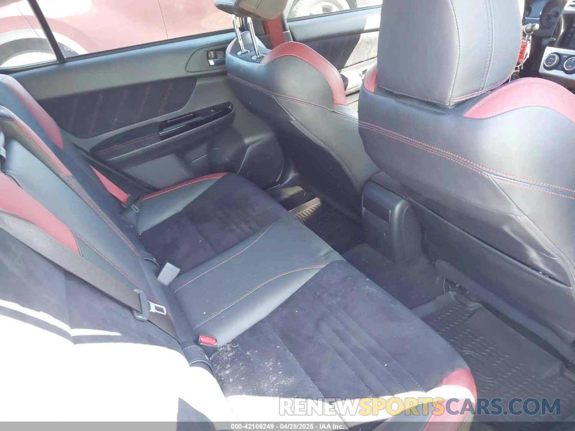 8 Photograph of a damaged car JF1VA2R61K9817472 SUBARU WRX STI 2019